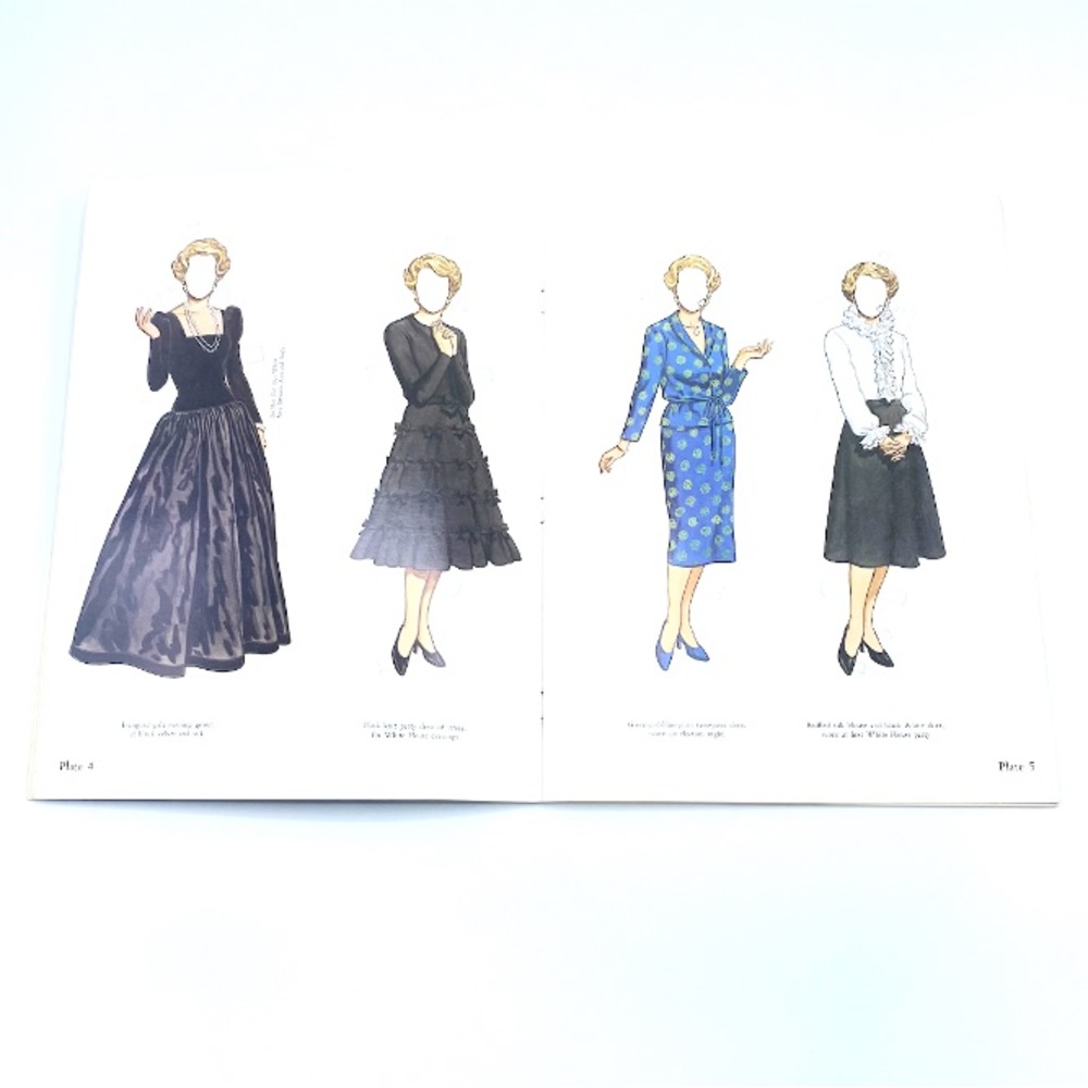 VINTAGE Paper Dolls Book - Nancy Regan